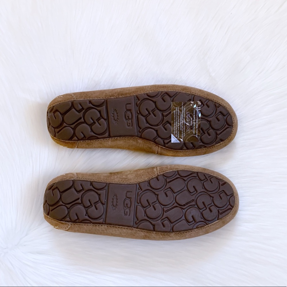 UGG Ansley Chestnut Suede Outdoor/Indoor Slippers - Picture 6 of 6